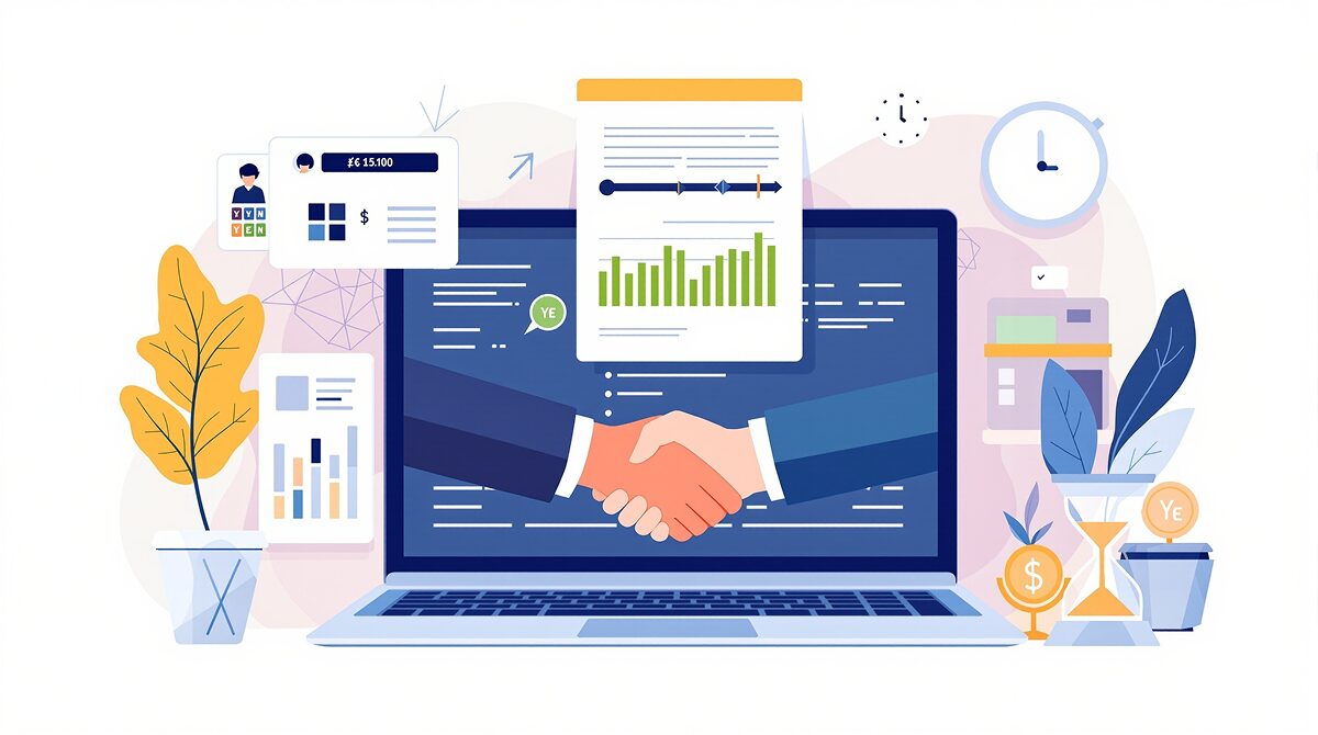 外注の費用相場と制作期間のイメージ