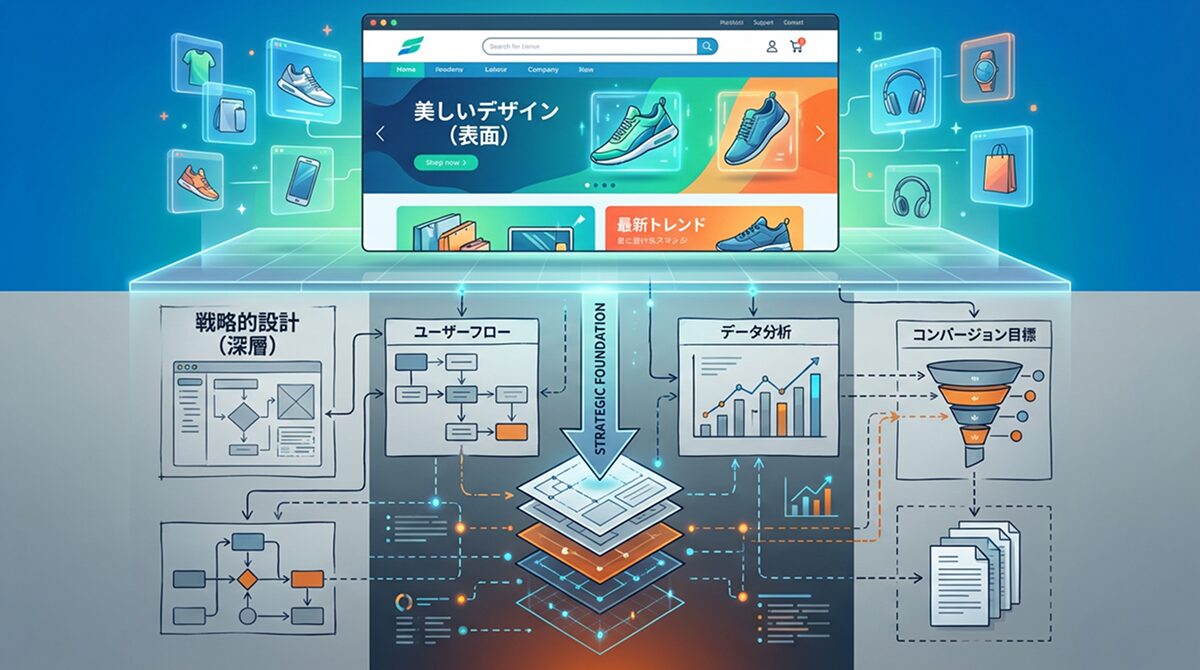 ECサイトデザインの4ステップ設計法