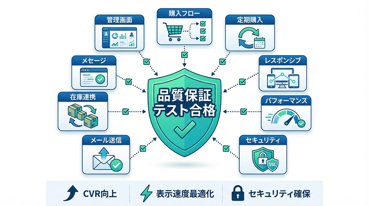 品質保証テスト合格