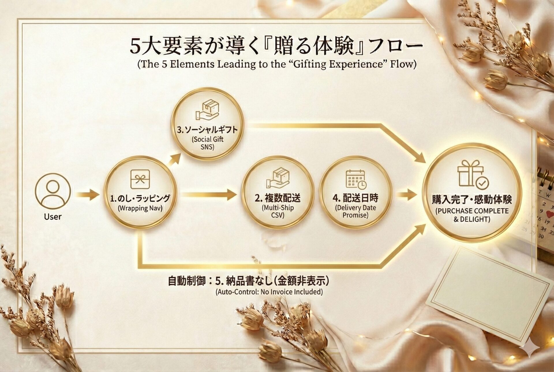 売れるギフトECサイト制作に必須の5大要素