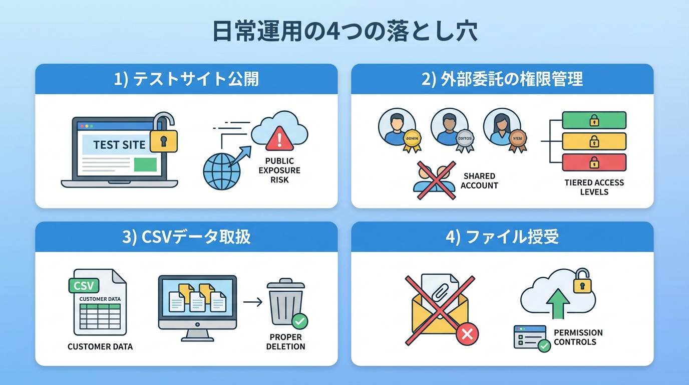 日常運用の落とし穴