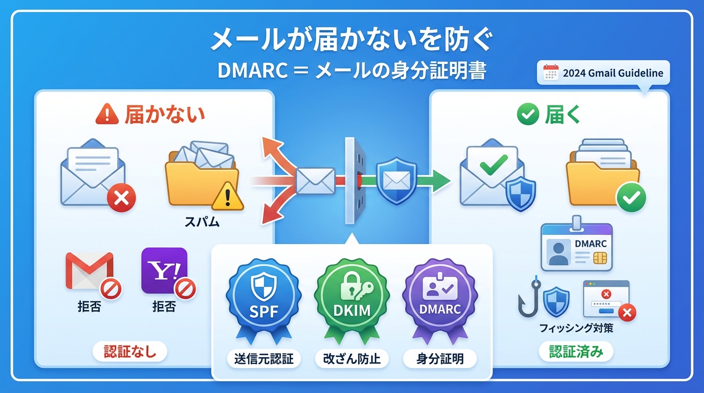 DMARC設定について