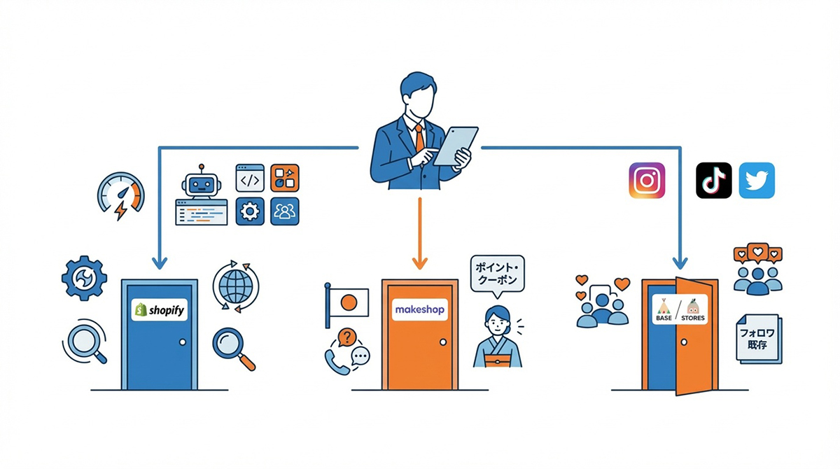 各サービスの特徴