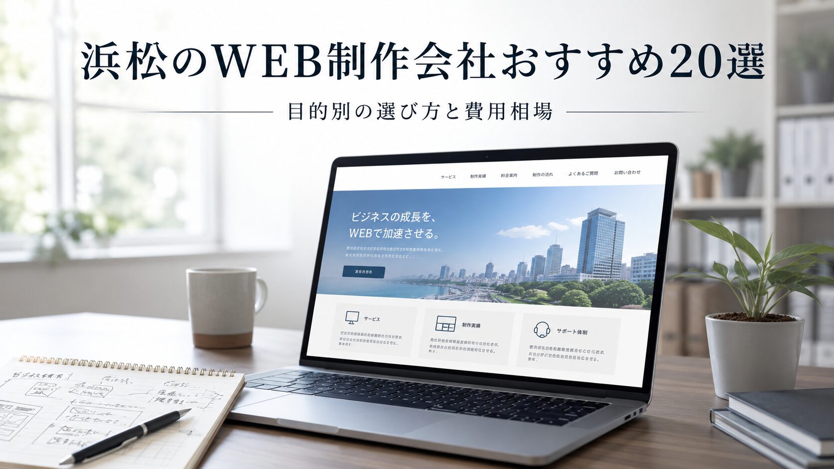 【2026年最新】浜松のおすすめWEB制作会社20選！プロが教える「失敗しない」選び方