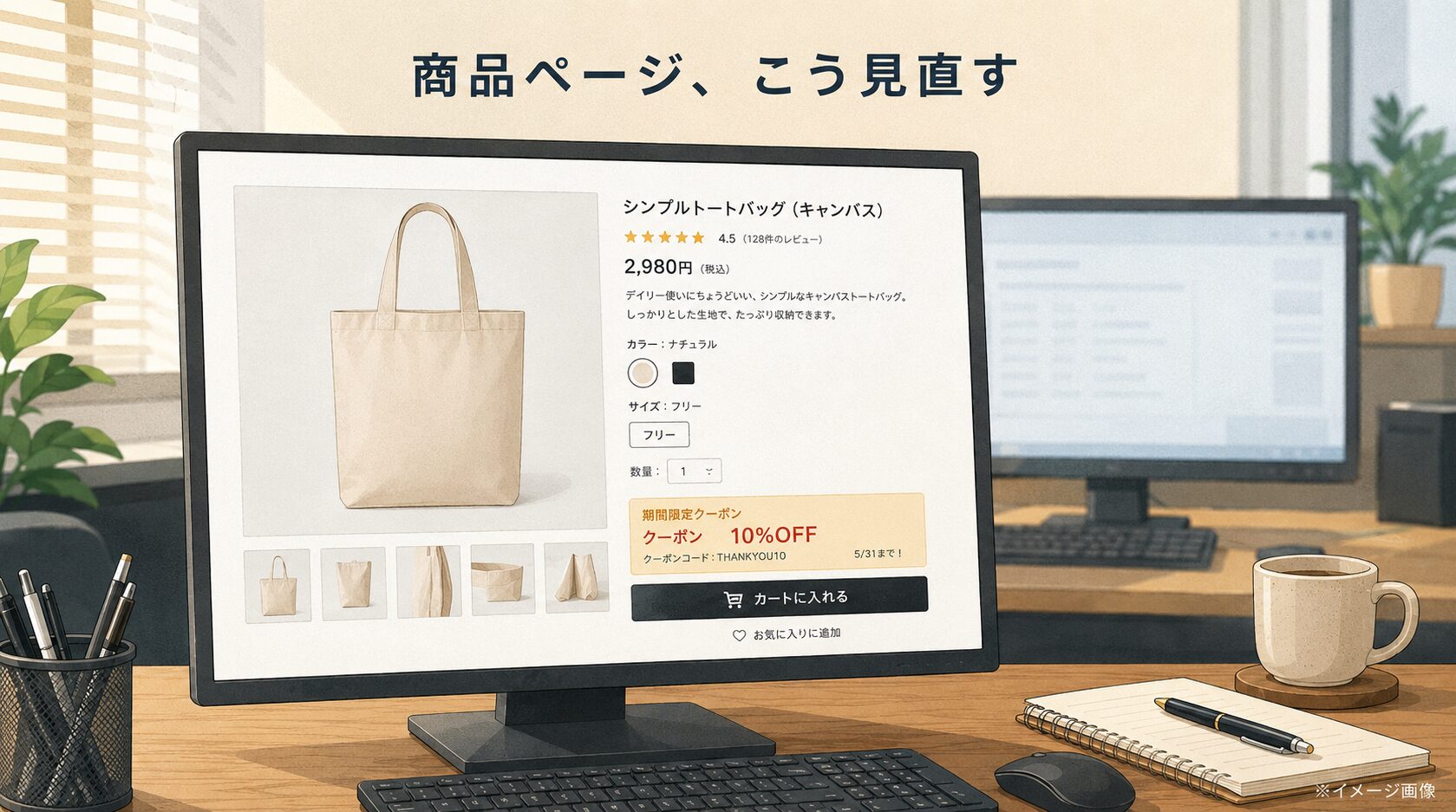 商品ページ、こう見直す